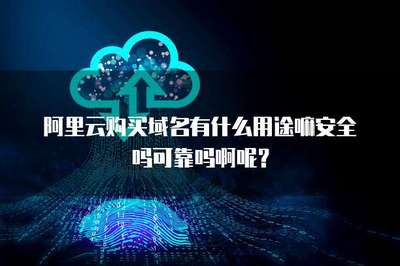 阿里云域名注冊服務 用途、安全性與可靠性解析